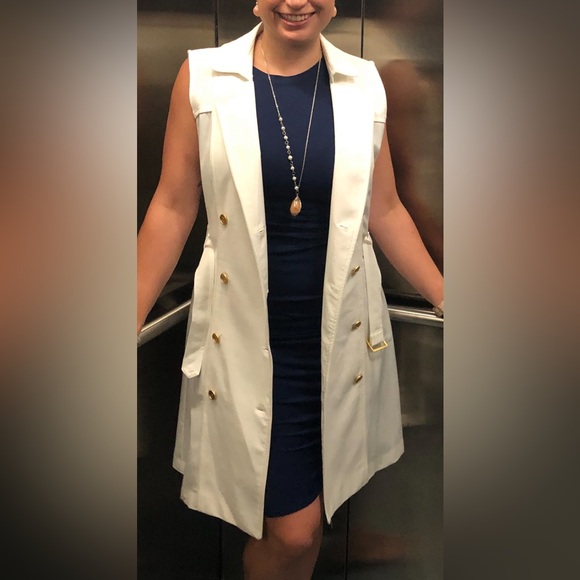 HYLETE BLUE RUCHED DRESS - Picture 8 of 8